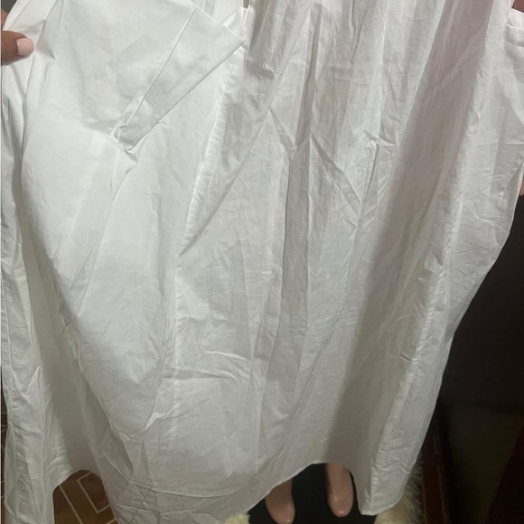 NUUTS Women’s Sleeveless Cotton Poplin Maxi Dress w/ Pockets - Picture 5 of 12